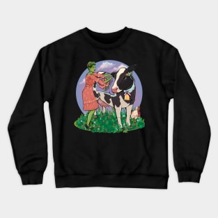 Sims 4 - Plant Sim and Cow Pal Crewneck Sweatshirt